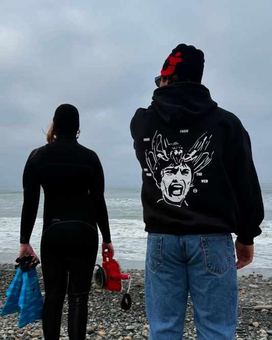 SPIDER HEAD HOODIE