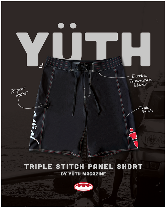 TRIPLE STITCH PANEL SHORT